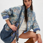 SALENTINE™ - Chic Print Style Long Sleeve Jacket
