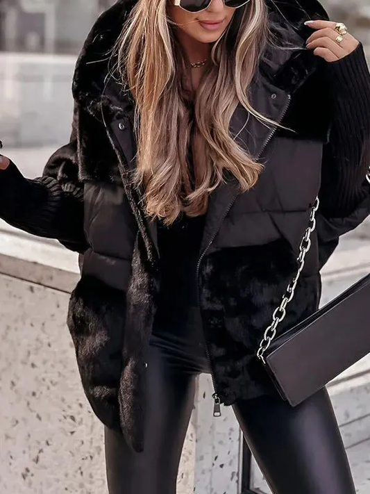 MARISA™ | Hooded Bomber Jacket