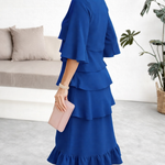 Patricia | Elegant Comfort Ruffle Dress