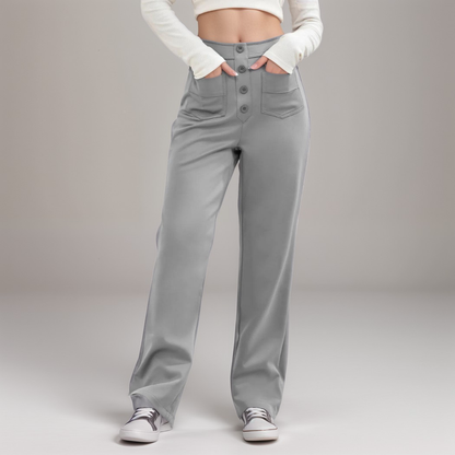 Nova | High Waist Elastic Pants