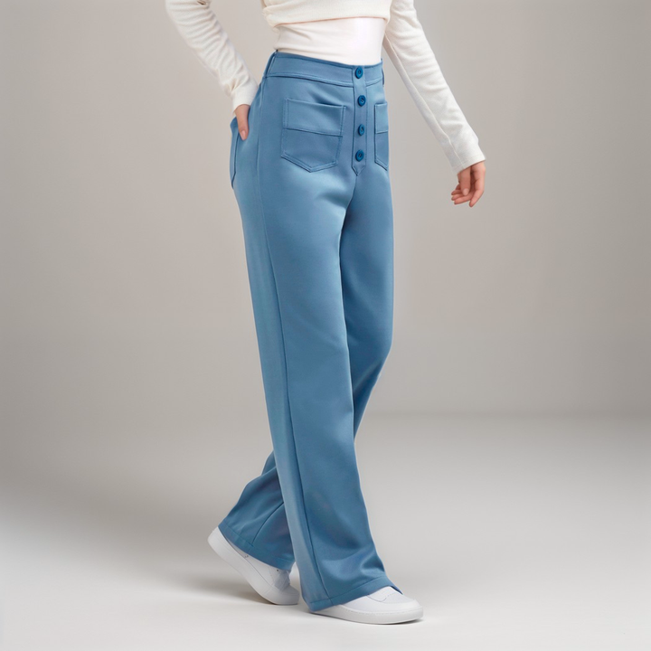 Nova | High Waist Elastic Pants