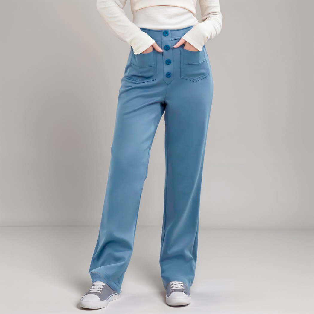 Nova | High Waist Elastic Pants