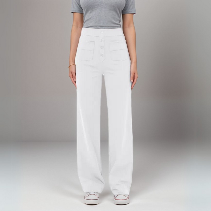 Nova | High Waist Elastic Pants