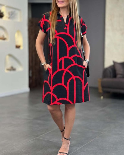 Claire™ | Dress with Short Sleeves