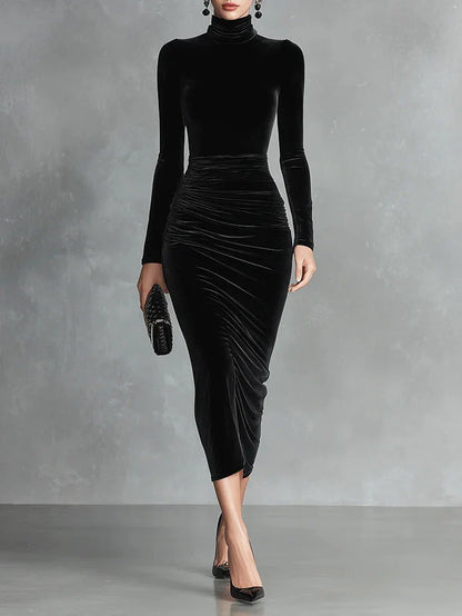 VIVIAN™ | Velvet Bodycon Dress
