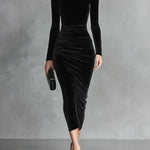 VIVIAN™ | Velvet Bodycon Dress