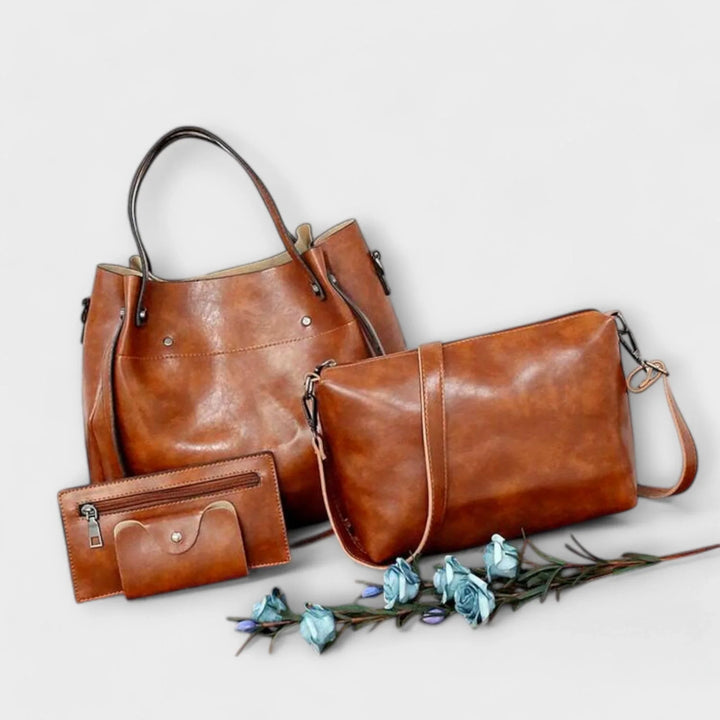 AZURA™ – Four Piece Vintage Handbag Set