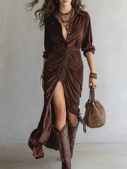 DAHLIA™ | Vintage Midi Dress