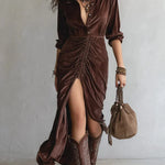 DAHLIA™ | Vintage Midi Dress