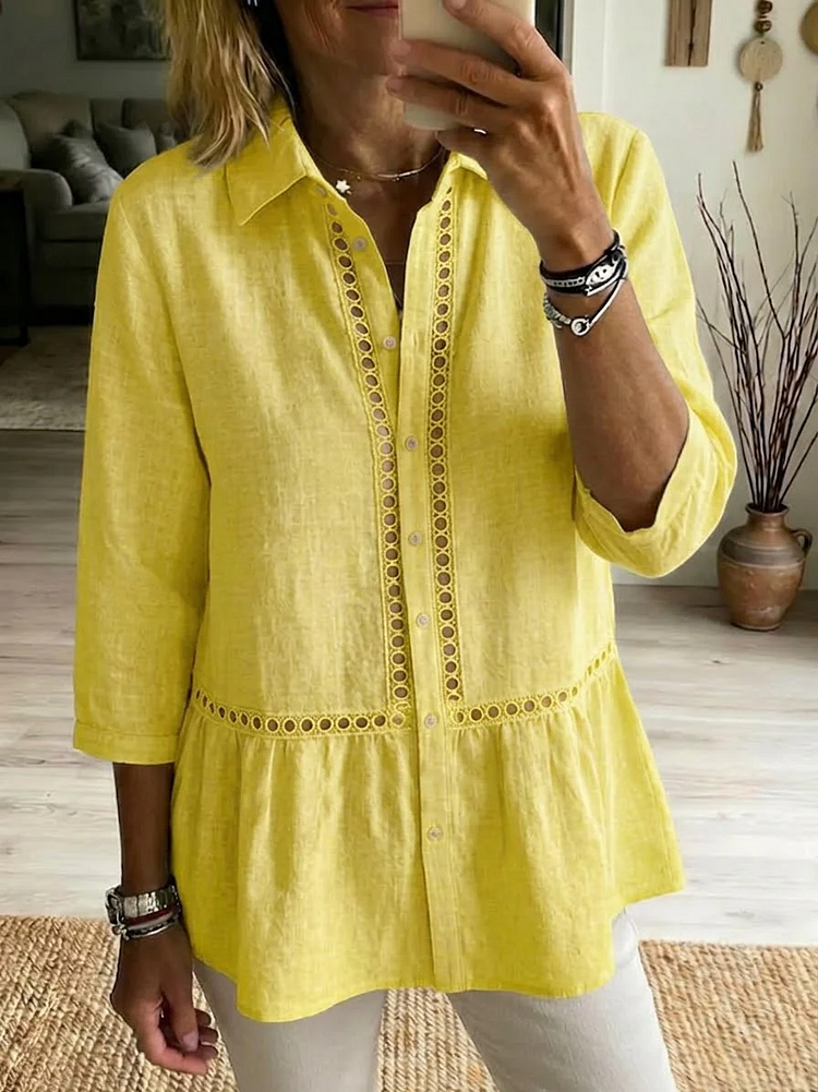 Bella | Casual linen shirt