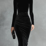 VIVIAN™ | Velvet Bodycon Dress