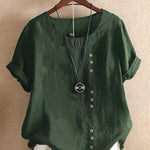 Isabella™ | Relaxed Button Top
