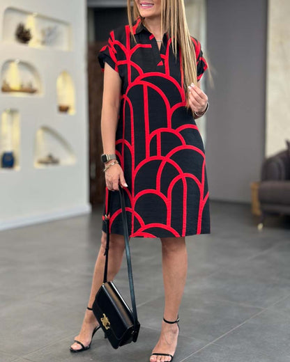 Claire™ | Dress with Short Sleeves