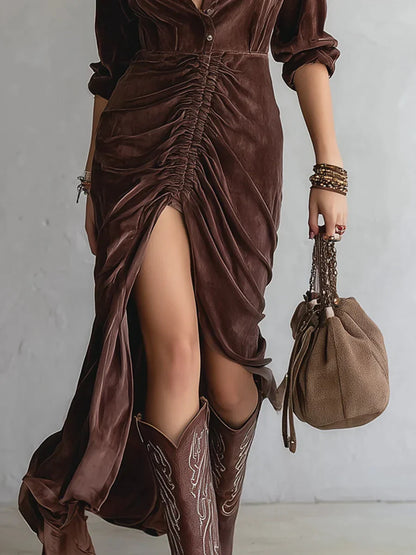 DAHLIA™ | Vintage Midi Dress