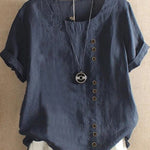 Isabella™ | Relaxed Button Top