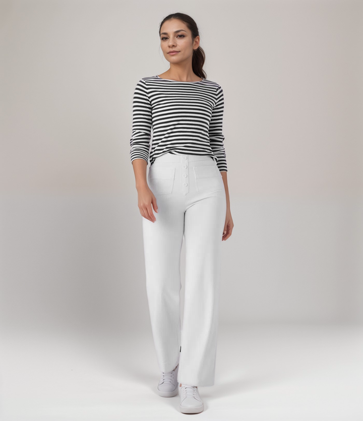 Nova | High Waist Elastic Pants