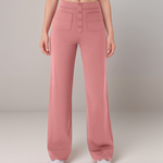Nova | High Waist Elastic Pants