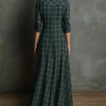 ALIANA™ | Green Striped Dress