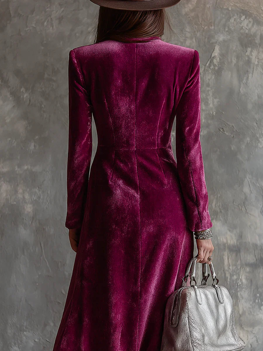 OPRAH™ | Long Maxi Blazer Dress