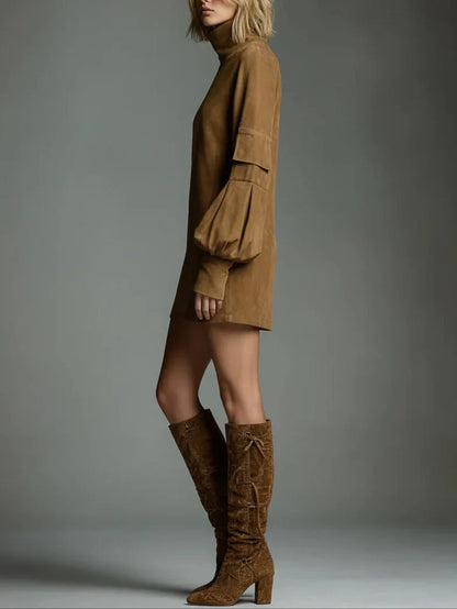 AMELIE™ | Vintage Velvet Mini Dress
