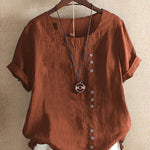Isabella™ | Relaxed Button Top