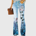 Pants with Flowers