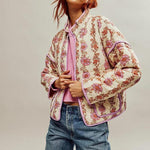 SALENTINE™ - Chic Print Style Long Sleeve Jacket