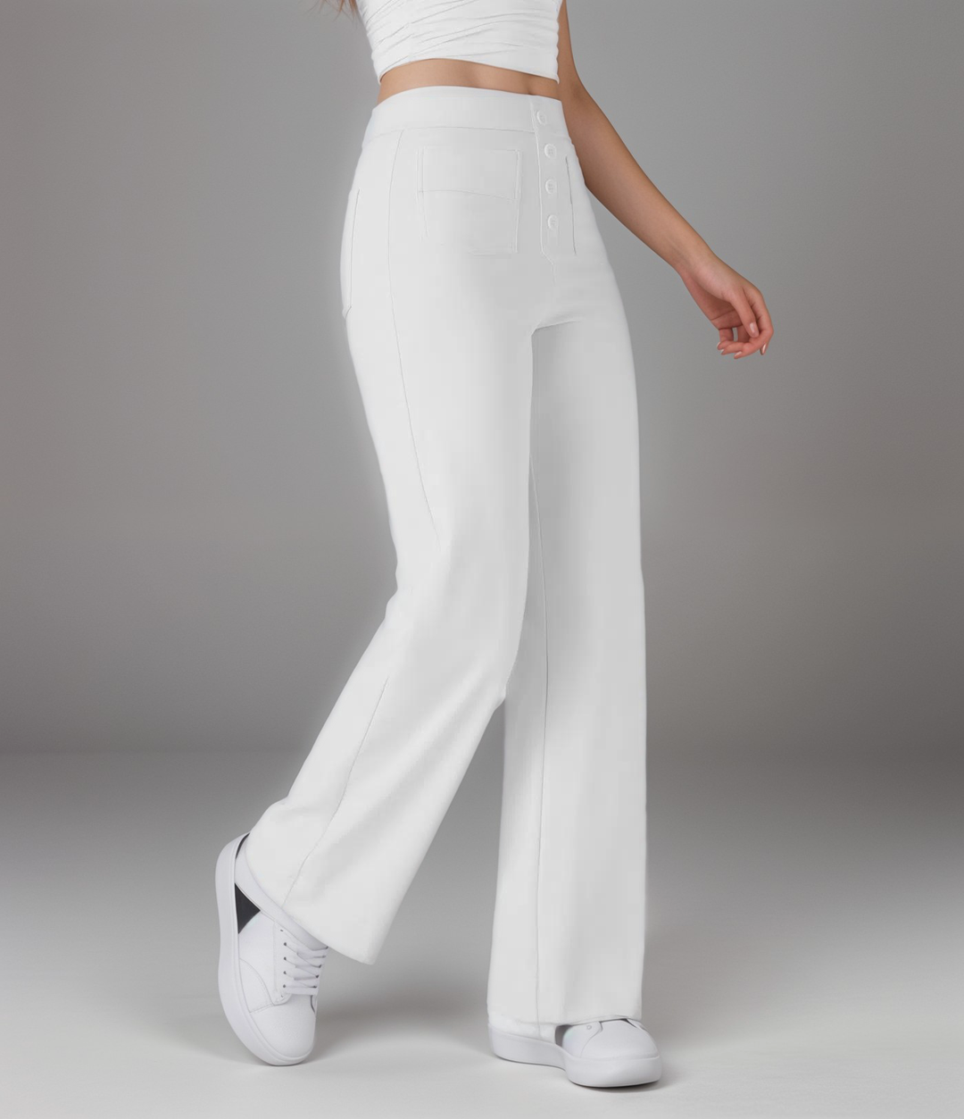 Nova | High Waist Elastic Pants