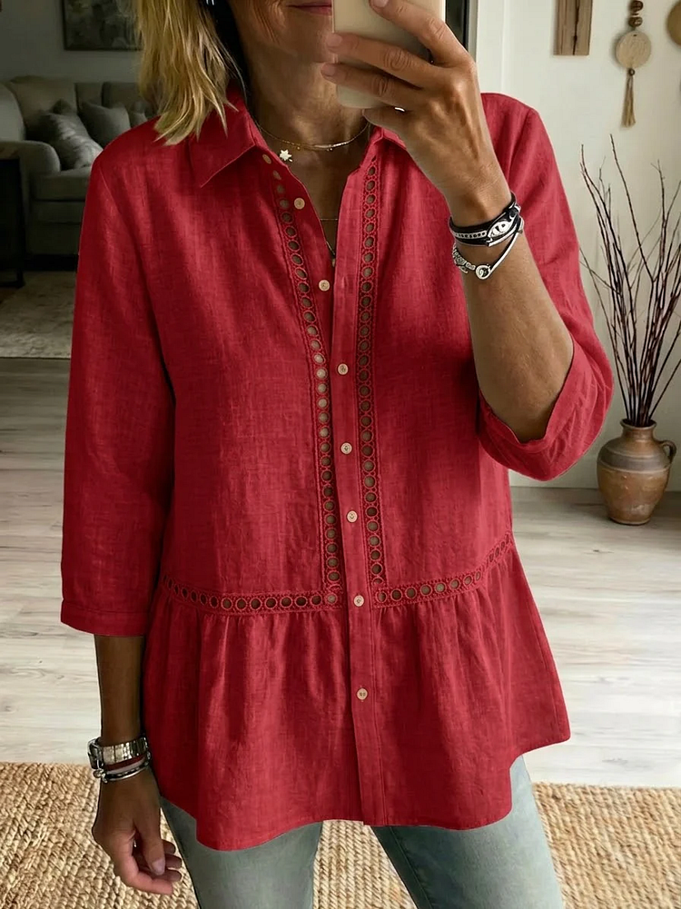 Bella | Casual linen shirt