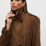 AGNES™ | Trench Coat Winter Jacket