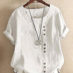 Isabella™ | Relaxed Button Top