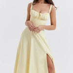 ELENA™ – Chic Corset Milkmaid Dress