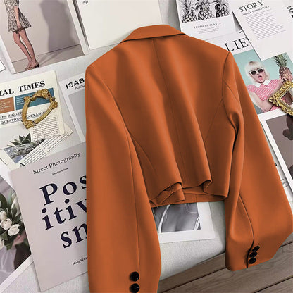 CORALIE™ - Sophisticated Cropped Blazer