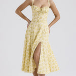 ELENA™ – Chic Corset Milkmaid Dress
