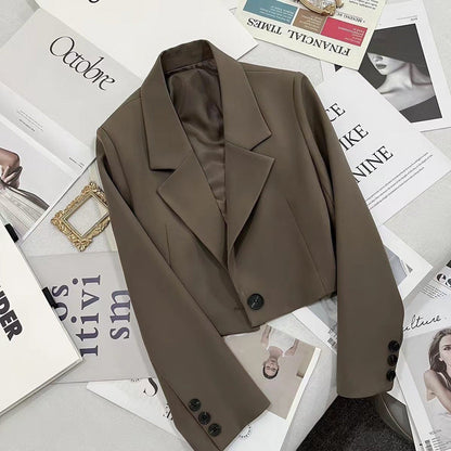 CORALIE™ - Sophisticated Cropped Blazer