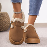 TAZA™ - Comfy Platform Mini Boots Slippers