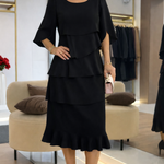 Patricia | Elegant Comfort Ruffle Dress