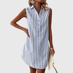 Neva™ | Striped Shirt Dress