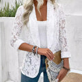 Laura™ | Blazer with Lace Mesh