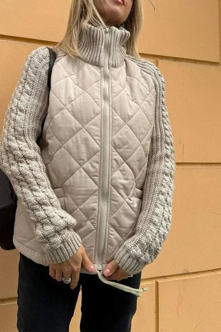 REINA™ - Quilted Knit Jacket