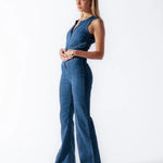 Cupido Heart | Denim Jumpsuit