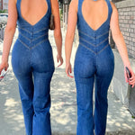 Cupido Heart | Denim Jumpsuit