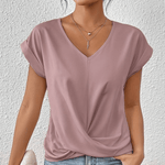 Carla™ | Tummy-Tucking V-Neck Top