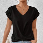 Carla™ | Tummy-Tucking V-Neck Top