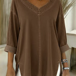 Jessica™ | Relaxed V-Neck Top