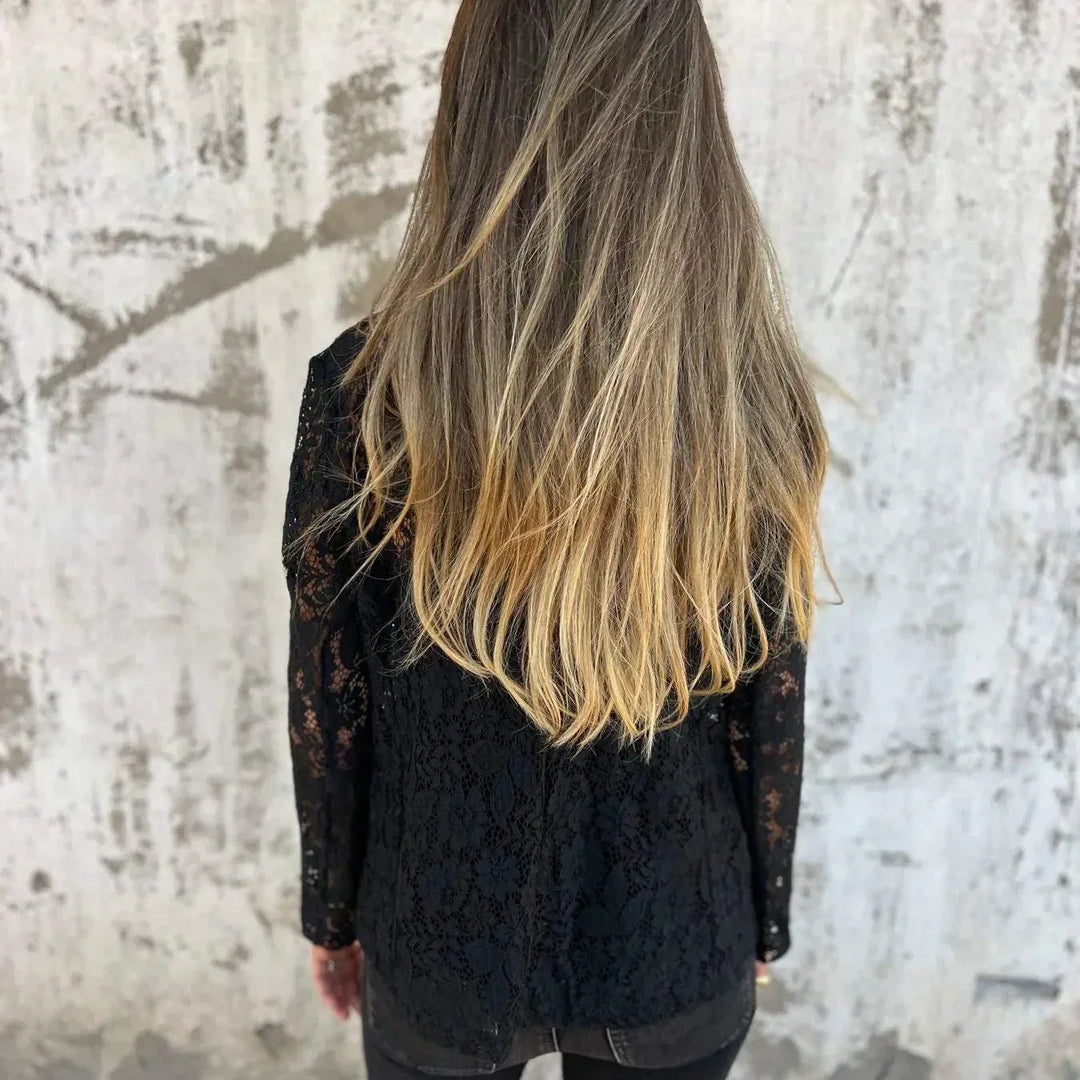 Laura™ | Blazer with Lace Mesh