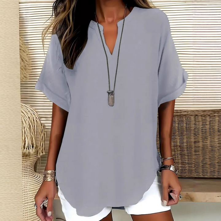 Jessica™ | Airy V-Neck Blouse