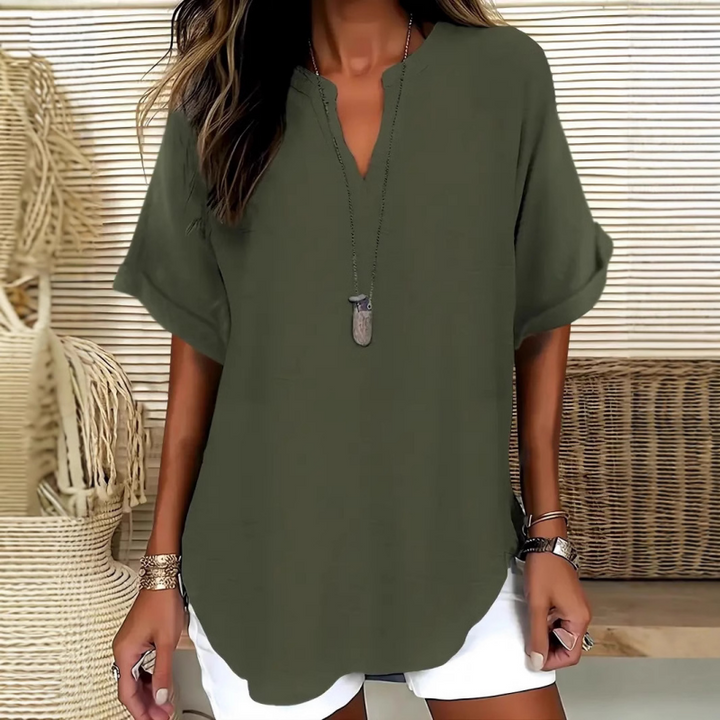 Jessica™ | Airy V-Neck Blouse