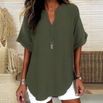 Jessica™ | Airy V-Neck Blouse